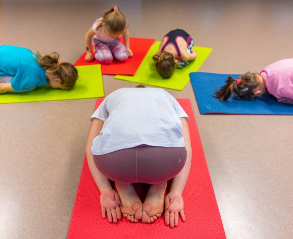 Cvičení rodiče + děti & Ranní jóga